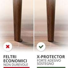 Carica l'immagine nel visualizzatore di Gallery, X-Protector Feltrini per gambe di mobili 133 pezzi, Marrone e Beige