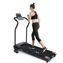 Carica l&#39;immagine nel visualizzatore di Gallery, ISE Tapirulan, Tapis Roulant Elettrico Pieghevole, Motore750W, Folding Treadmill con Schermo LCD per Velocità, Tempo, Distanza e Calorie, Ideale per Casa/Ufficio, Tapirulan Elettrico Offerte Bluetooth