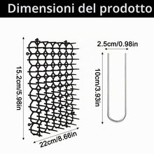 Carica l'immagine nel visualizzatore di Gallery, Dissuasore per Gatti, 12 Pezzi Repellente in Plastica, 15.2 x 22 cm, Adatto per Prato Giardino Interno Esterno