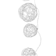 Carica l'immagine nel visualizzatore di Gallery, com-four® set da 2 catene luminose LED con 8 sfere, decorazione luminosa