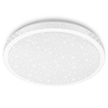 Carica l'immagine nel visualizzatore di Gallery, Briloner - Plafoniera LED Cielo Stellato Ottica Cristallo 4000K 39cm