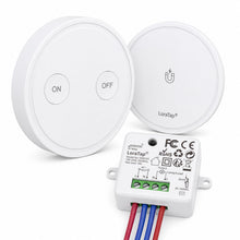 Carica l'immagine nel visualizzatore di Gallery, LoraTap Interruttore Wireless RF 868MHz, 1 Telecomando + 1 Ricevitore