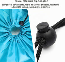 Carica l'immagine nel visualizzatore di Gallery, AiQInu Sacchi da Biancheria Coulisse Sacco della Biancheria Pieghevole Borsa della Lavanderia, 60 x 85 cm