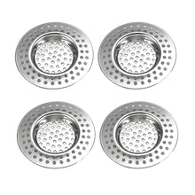 Carica l'immagine nel visualizzatore di Gallery, Filtro Lavello Cucina, 4PCS Filtro di Scarico, Filtri di Scarico in Acciaio Inossidabile, Filtro per Lavello, Filtro di 