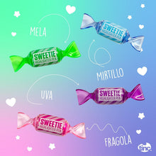 Carica l'immagine nel visualizzatore di Gallery, Tinc - Evidenziatori Profumati Sweetie - Pennarelli a Forma di Caramelle con Astuccio con Zip - Accessorio di Cancelleria Creativa per Scuola e Ufficio - Multicolore - Set di 4