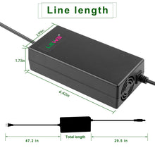 Carica l'immagine nel visualizzatore di Gallery, Labtec Caricabatteria 54,6 V 48V 2 A per Batteria al Litio da 48 V 2 A 13 S per Batteria Monopattino Elettrico Bici Elet