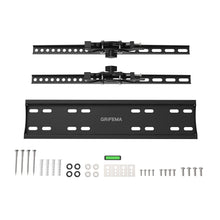 Carica l'immagine nel visualizzatore di Gallery, GRIFEMA GB1004-2 Supporto TV Parete Inclinabile, Ultra Sottile Staffa TV per Molti Televisori da 26-65 Pollici a LED, LCD, OLED, Plasma e Curvi, Fino a 50 kg, Max VESA 400 x 400 mm, nero
