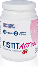 Carica l'immagine nel visualizzatore di Gallery, Cistit Act Forte, Integratore Alimentare per le Vie Urinarie, 30 Capsule