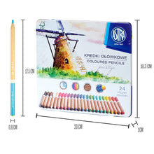 Carica l&#39;immagine nel visualizzatore di Gallery, Kredki olówkowe Prestige 24 kolory w kasetce