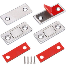 Carica l'immagine nel visualizzatore di Gallery, Calamite per Mobili Chiusura Jiayi 2 Pezzi Adesivo Chiusura Magnetica Chiusura Porta Ultra Sottile Magnetiche per Ante M