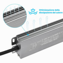 Carica l'immagine nel visualizzatore di Gallery, OFFCUP Alimentatore 12V 60W 5A, Driver LED IP67, AC 170-250V