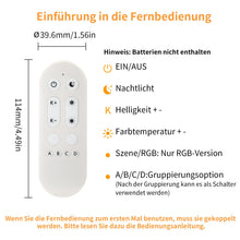 Carica l'immagine nel visualizzatore di Gallery, I-SHUNFA Lampadine LED E14 Dimmerabili con Telecomando e Controllo App