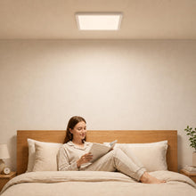 Carica l'immagine nel visualizzatore di Gallery, LQWELL® Plafoniera Lampada da soffitto a LED, Lampada da bagno impermeabile IP44 Rotonda Piatta 23W 4000K 2600LM Sottile