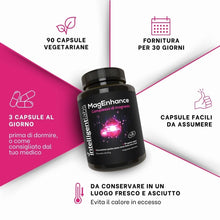 Carica l'immagine nel visualizzatore di Gallery, Complesso di Magnesio L-treonato Magtein®, Glicinato e Taurato, 30 Giorni