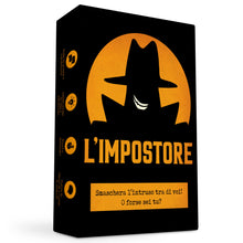 Carica l'immagine nel visualizzatore di Gallery, Oh Happy Games - L'Impostore - Riesci a scoprirlo? Bluff, creatività, gioco di parole e di sospetto! Divertente Gioco da tavolo per bambini e adulti