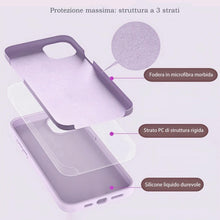 Carica l'immagine nel visualizzatore di Gallery, Mixroom - Custodia Cover per iPhone 12 Pro Max in Tpu silicone liquido morbido compatibile con MagSafe accessori con cer