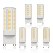 Carica l'immagine nel visualizzatore di Gallery, Klighten 6 pezzi Lampadina G9 Led 4W 450LM Bianco Naturale 4000K
