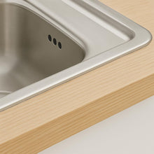 Carica l'immagine nel visualizzatore di Gallery, FERROELETTRA Guarnizione cucina piano cottura e lavello, mastice adesivo top cucina, 4 strisce da 80 cm, spessore 2 mm, 