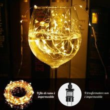 Carica l'immagine nel visualizzatore di Gallery, Lepro Luci Natale Esterno 20m, 200 LED Luce Bianco Caldo, IP65 Impermeabile
