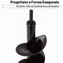 Carica l'immagine nel visualizzatore di Gallery, ASelected 2 Pezzi Trivella per Trapano Punta Elicoidale Ø10cm