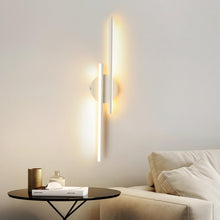 Carica l'immagine nel visualizzatore di Gallery, 24W Applique da Parete Interno LED Bianca 60CM Bianco Caldo 3000K