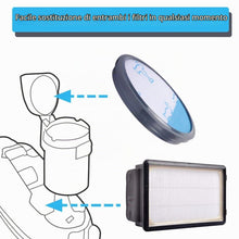 Carica l'immagine nel visualizzatore di Gallery, 2 filtro di ricambio per Rowenta Compact Power Silence Force Cyclonic