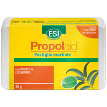 Carica l'immagine nel visualizzatore di Gallery, ESI - Propolaid Pastiglie Morbide, Caramelle Gola con Propolis ed Eucalipto, Azione Balsamica e Antinfiammatoria, Senza 