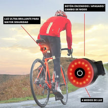 Carica l'immagine nel visualizzatore di Gallery, NK Luce posteriore a LED per bicicletta, 5 modalità di luce, ricaricabile, porta di ricarica DC5V 1A, Micro USB, IPX5 resistenza all'acqua, facile installazione (compatibilità tutte biciclette)