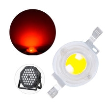 Carica l'immagine nel visualizzatore di Gallery, (Confezione da 20) Perline led rosse da 1W, chip led, lampadina a led per luci da palcoscenico a LED