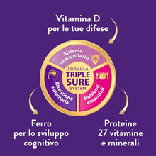 Carica l'immagine nel visualizzatore di Gallery, PEDIASURE Crescita e Sviluppo, Integratore Alimentare per Bambini da 1+, Multivitaminico con 27 Vitamine e Minerali e Proteine, Confezione 400g, gusto Cookies &amp; Cream