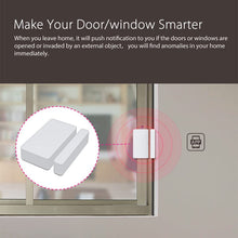 Carica l'immagine nel visualizzatore di Gallery, Tuya Smart Wi-Fi Sensore per Porta Finestra - Rilevatori Aperti/Chiusi、App Wi-Fi、Notifiche Avviso Allarme、Supporto per A