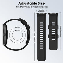 Carica l'immagine nel visualizzatore di Gallery, 3 Pezzi Cinturino per Xiaomi Redmi Watch 6/5/4, Cinturino in Silicone di Ricambio per Xiaomi Mi Band 10 Pro/9 Pro/8 Pro 