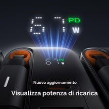 Carica l'immagine nel visualizzatore di Gallery, Mcdodo 67W Caricatore USB C con Cavo USB C Retrattile, Alimentatore USB C GaN Caricatore Veloce 3-Port 67W GaN Caricator