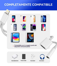 Carica l'immagine nel visualizzatore di Gallery, Adattatore USB per iPhone 14 Pro per Lightning a USB-A femmina sdoppiatore OTG 3.0 cavo chiavetta esterna lettore card p