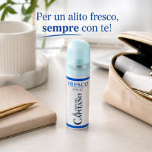 Carica l'immagine nel visualizzatore di Gallery, Pasta del Capitano Spray Alito Fresco 15 ml, Spray Orale Antialitosi, Antibatterico con Propoli, Zinco e Menta Fredda, A
