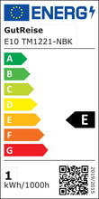 Carica l'immagine nel visualizzatore di Gallery, Lampadine LED E10 12V bianco freddo, 10 pezzi AC/DC E10 in miniatura, 0,5 Watt, 65 Lm (12 V, bianco freddo)