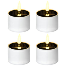 Carica l'immagine nel visualizzatore di Gallery, Confezione da 6 Lumini a Batteria, Candele Led Set, 4 Pezzi Candele Led Senza Fiamma, Candele Senza Fiamma per Feste, Ma