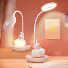 Carica l'immagine nel visualizzatore di Gallery, Lampada da Scrivania Bambina, Led Lampada da Tavolo 5 Luminosità 3 Modalità, Lampada Lettura Bambini Ricaricabile, Luce 