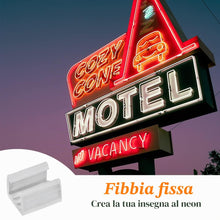 Carica l'immagine nel visualizzatore di Gallery, Bagzy LED Neon Clip di Montaggio - 50 Viti e Accessori per Illuminazione a Strisce Flessibili, Insegne al Neon