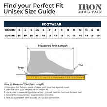 Carica l'immagine nel visualizzatore di Gallery, Iron Mountain Stivali Antinfortunistici S3 SRC Unisex – Scarpe da Lavoro in Pelle con Puntale Acciaio, Antiperforazione,