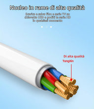 Carica l'immagine nel visualizzatore di Gallery, Adattatore USB per iPhone 14 Pro per Lightning a USB-A femmina sdoppiatore OTG 3.0 cavo chiavetta esterna lettore card p