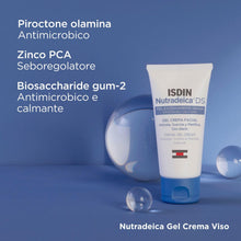 Carica l'immagine nel visualizzatore di Gallery, ISDIN Nutradeica Seborrheic Skin Gel Crema Viso (50 ml) | Idrata, Lenisce e Opacizza | Per Pelli a Tendenza Seborroica |