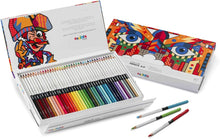Carica l'immagine nel visualizzatore di Gallery, CARIOCA Plus I Matite Colorate 4.0 in Legno con Mina spessa e morbida ad alta pigmentazione I 12 pezzi