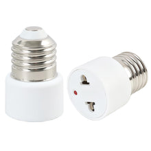 Carica l'immagine nel visualizzatore di Gallery, 2 Pezzi Adattatore Portalampada E27, Set Adattatore Presa per Lampadina 2 Poli Portalampada a Vite Convertitore Base Lam
