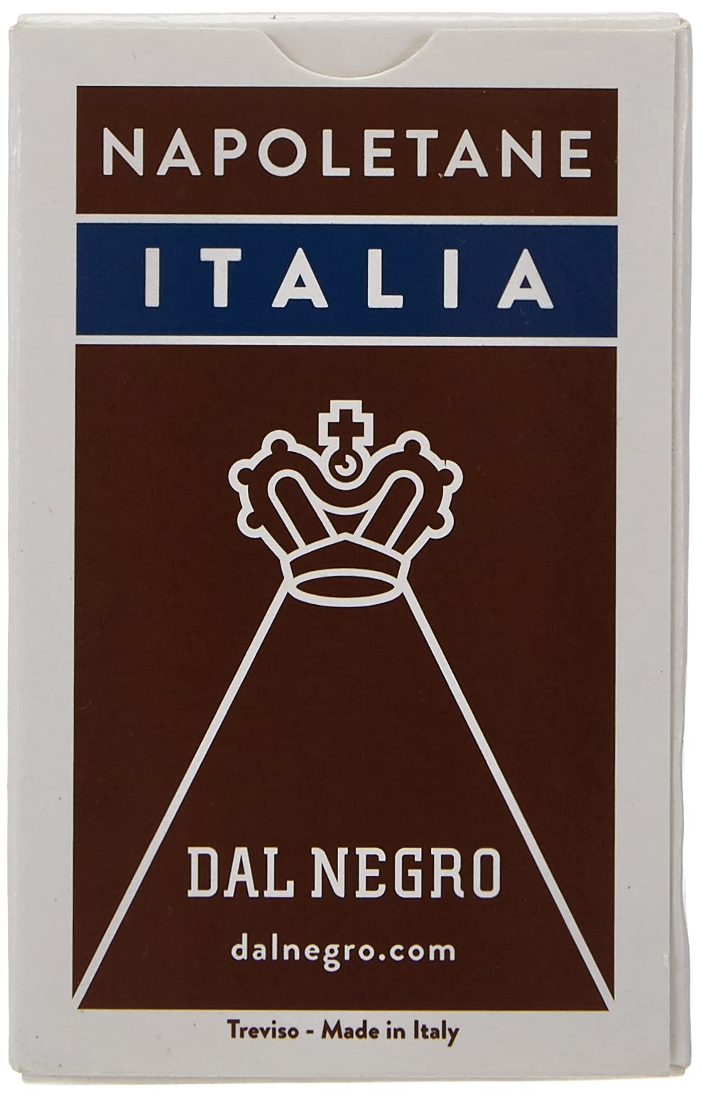 Dal Negro- Napoletane Italia-Astuccio Marrone Carte da Gioco Regionali, Multicolore, da 3 a 99 anni, 010069