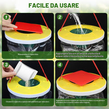 Carica l'immagine nel visualizzatore di Gallery, AOOWU Trappola per Antimosche da Interno Esterno, 4 Pezzi Trappola per Mosche, Appendere Trappola per Zanzare, Cattura M