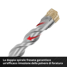 Carica l'immagine nel visualizzatore di Gallery, Einhell 7 pezzi set di punte SDS Plus, 160 mm, Ø 6–14 mm
