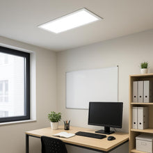 Carica l'immagine nel visualizzatore di Gallery, M Ledme - Plafoniera superficie pannello LED 60 x 30 cm 24 W, con selettore di colore bianco caldo, neutro o freddo (CCT