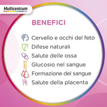 Carica l'immagine nel visualizzatore di Gallery, Multicentrum Mamma DHA, Integratore Alimentare Multivitaminico e Multiminerale, fonte di vitamine che forniscono numerosi benefici per le Donne in gravidanza, 30 Compresse + 30 capsule molli