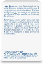 Carica l'immagine nel visualizzatore di Gallery, Lactoflorene Plus, Fermenti Lattici, Probiotici, Senza Glutine Senza Lattosio - Integratori Adulti a base di Probiotici con Zinco e Vitamina B per l’Equilibrio della Flora Intestinale (12 Flaconcini)